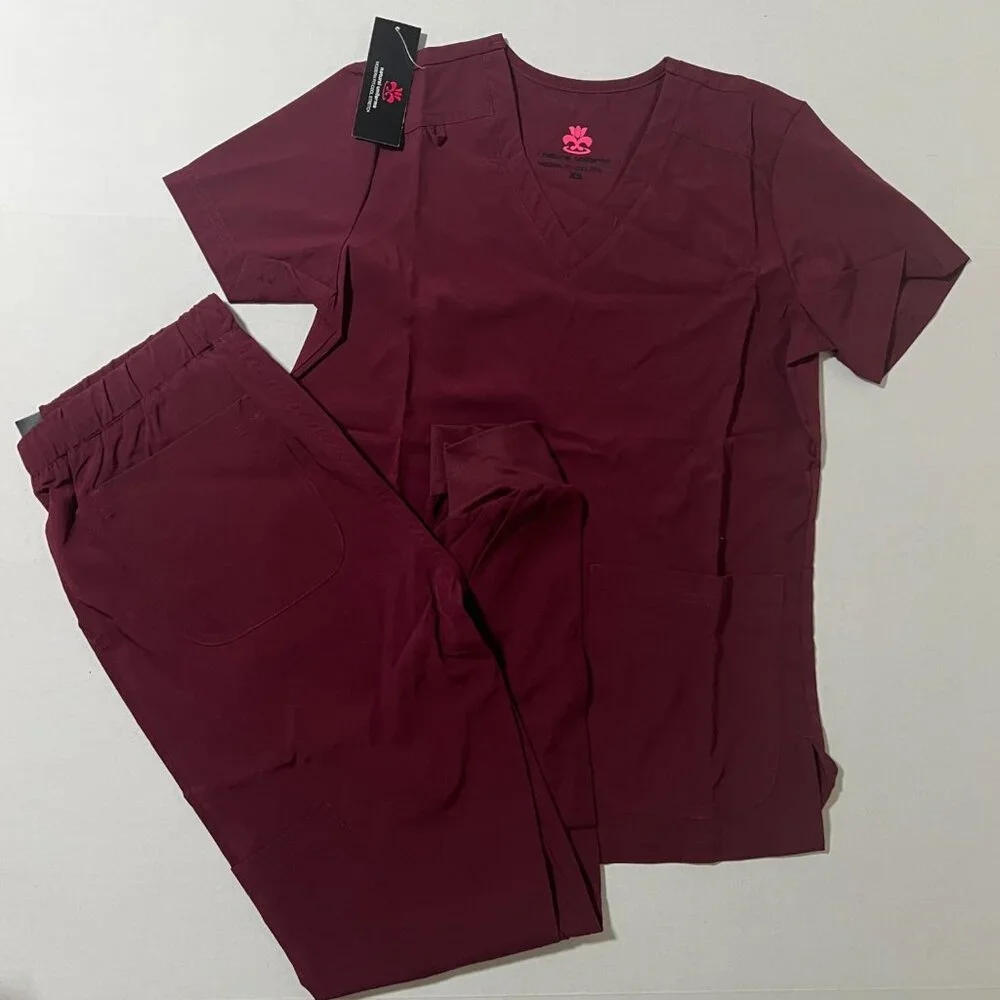 Natural Uniforms Women's XS Petite Jogger Scrub Set - Picture 5 of 13
